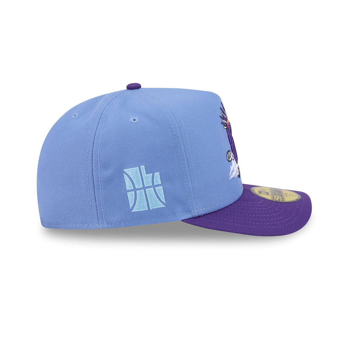 Utah Jazz Cartoon 59FIFTY A-Frame Fitted Hat