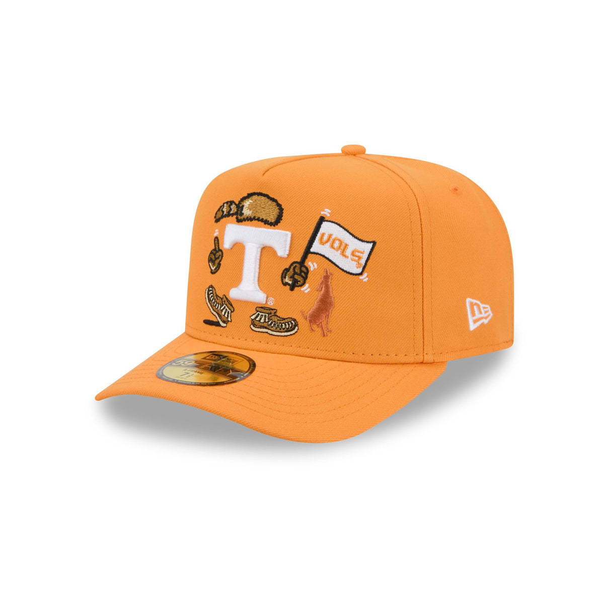 Tennessee Volunteers Cartoon 59FIFTY A-Frame Fitted Hat