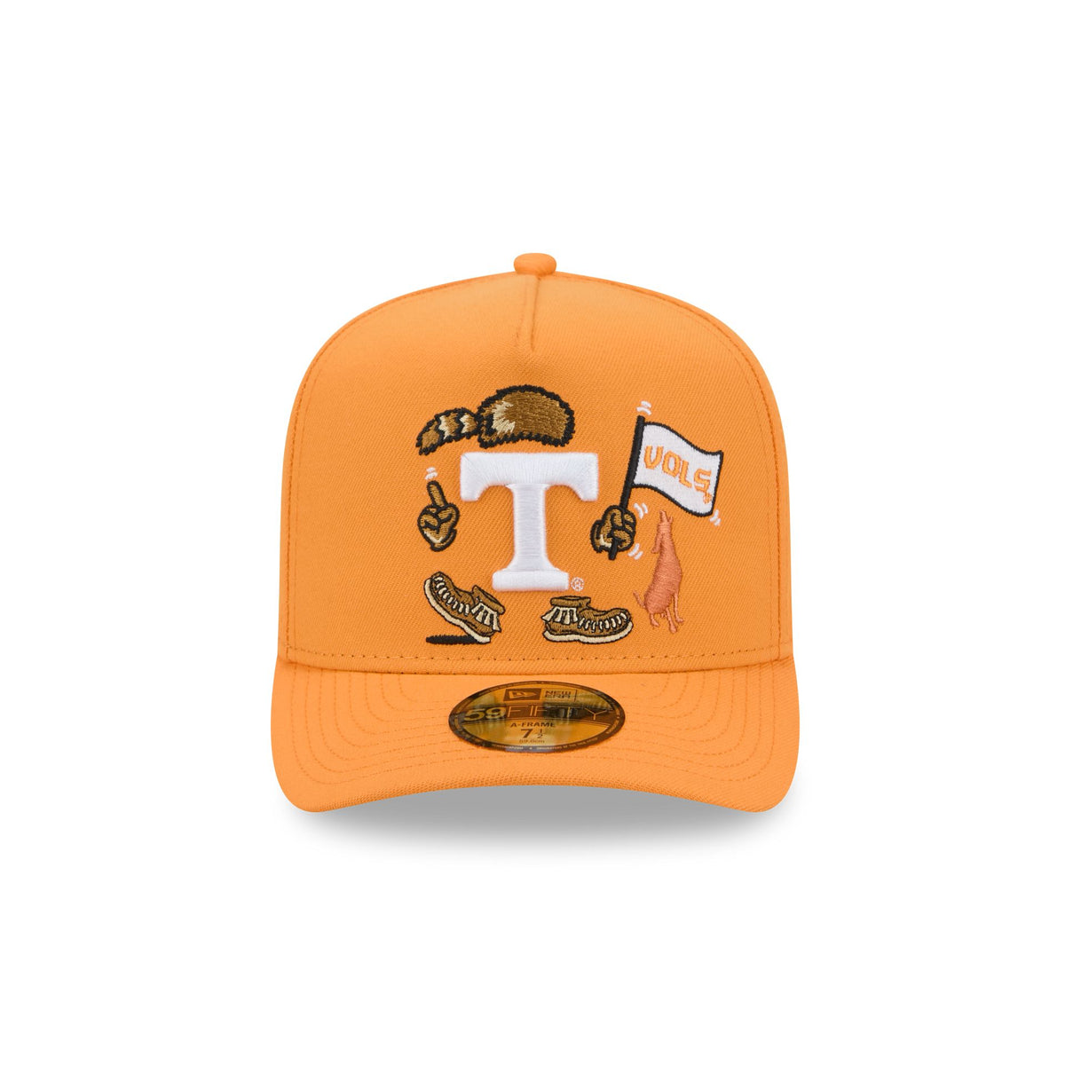 Tennessee Volunteers Cartoon 59FIFTY A-Frame Fitted Hat