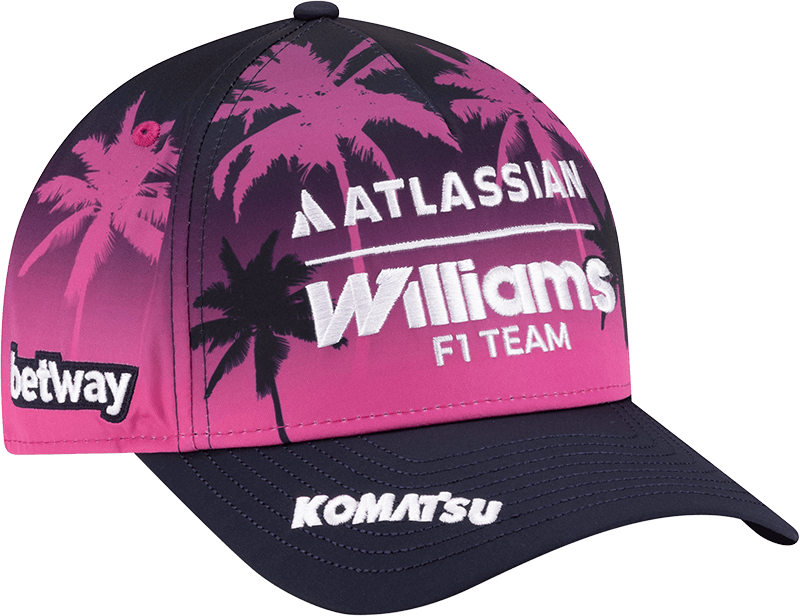 2026 Miami Race Special Team Atlassian Williams F1 Team 9FORTY M-Crown A-Frame Snapback Hat