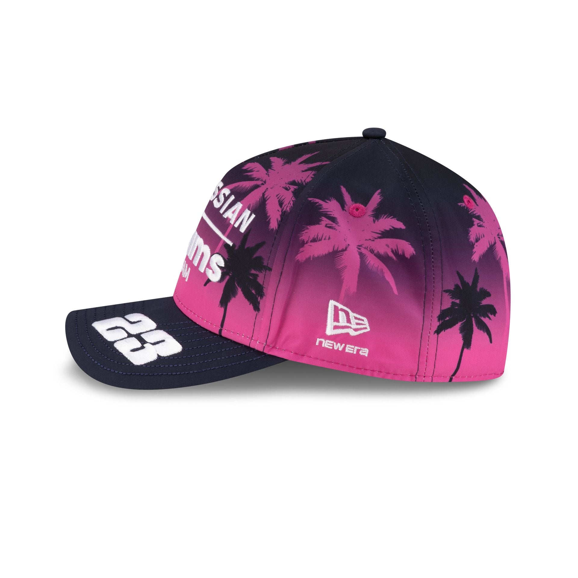 2026 Miami Race Special Atlassian Williams F1 Team Alex Albon 9FORTY M-Crown A-Frame Snapback Hat
