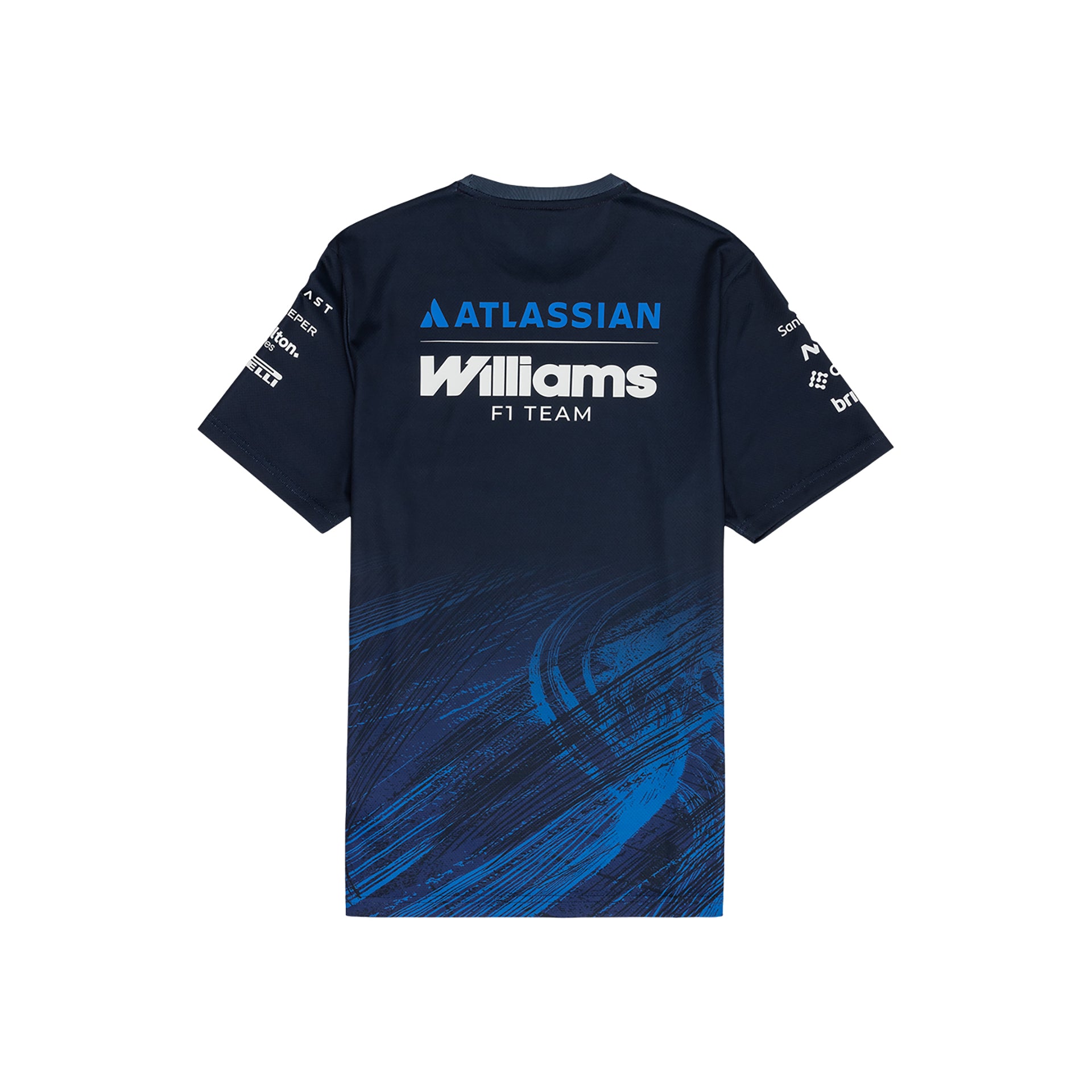 Atlassian Williams F1 Team Team Line Alex Albon Tech T-Shirt