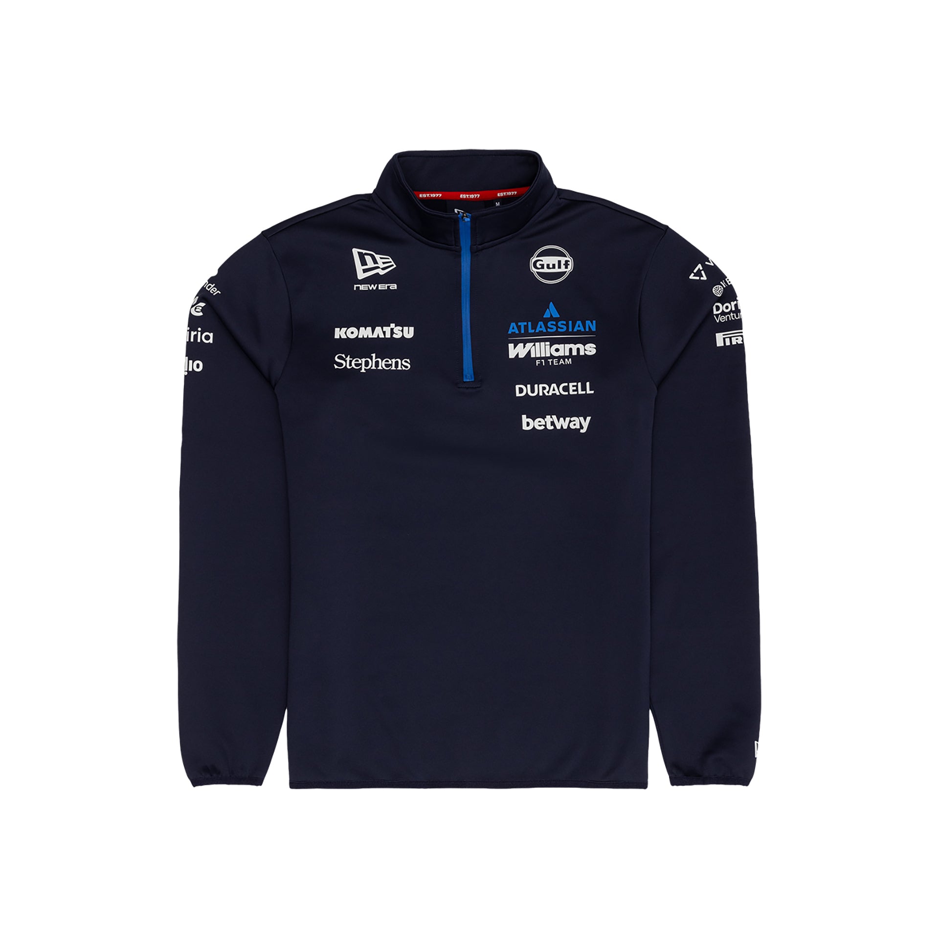 Atlassian Williams F1 Team Team Line Mid-Layer Quarter Zip – New