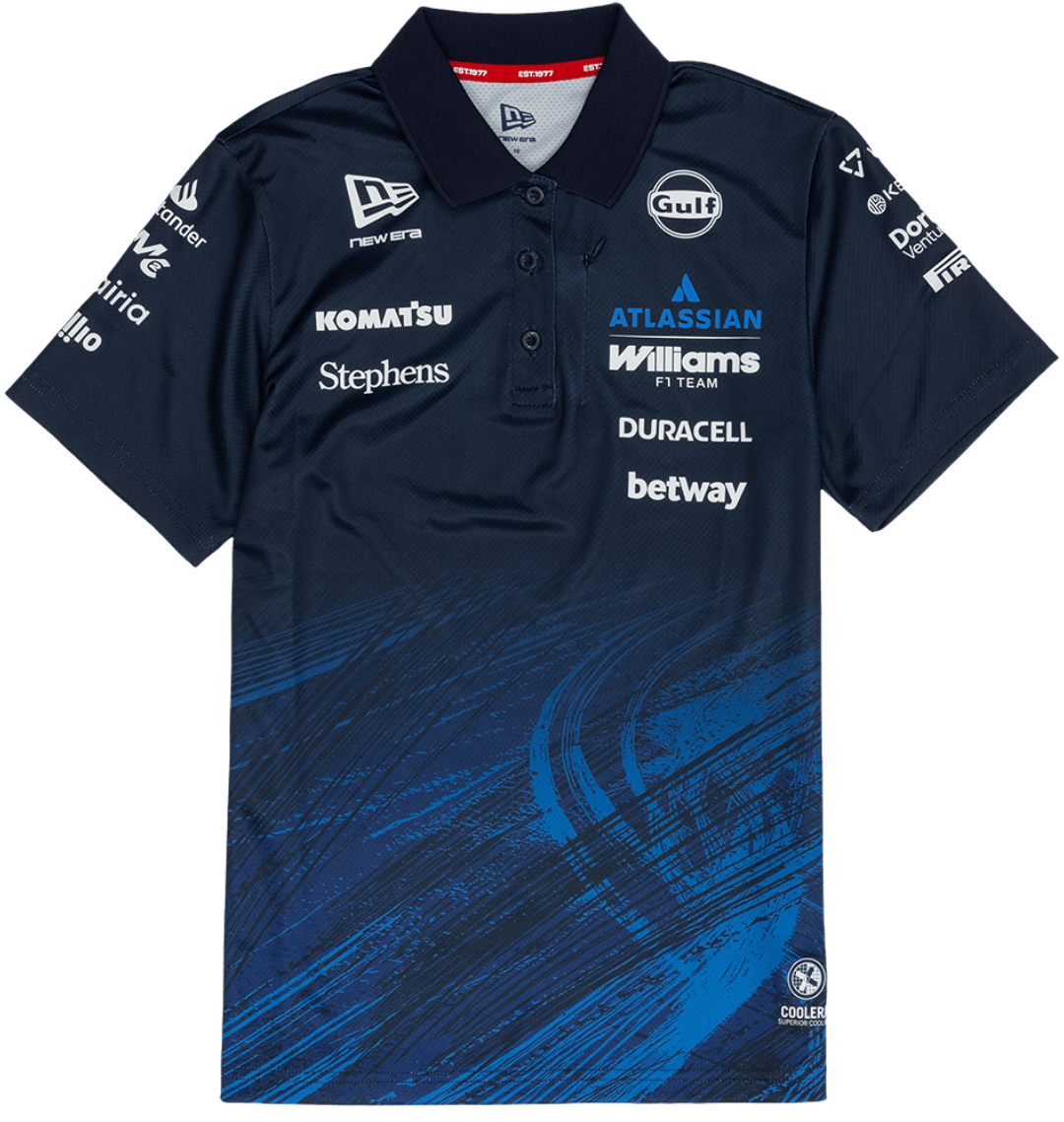 Atlassian Williams F1 Team Team Line Tech Women's Polo