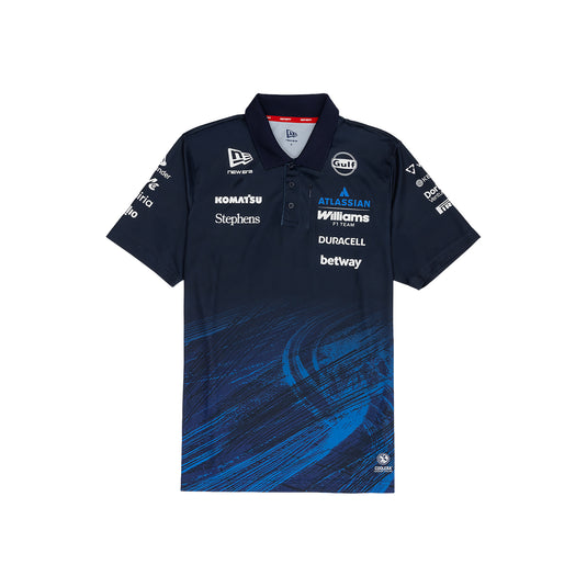 Atlassian Williams F1 Team Team Line Tech Polo - New Era Cap