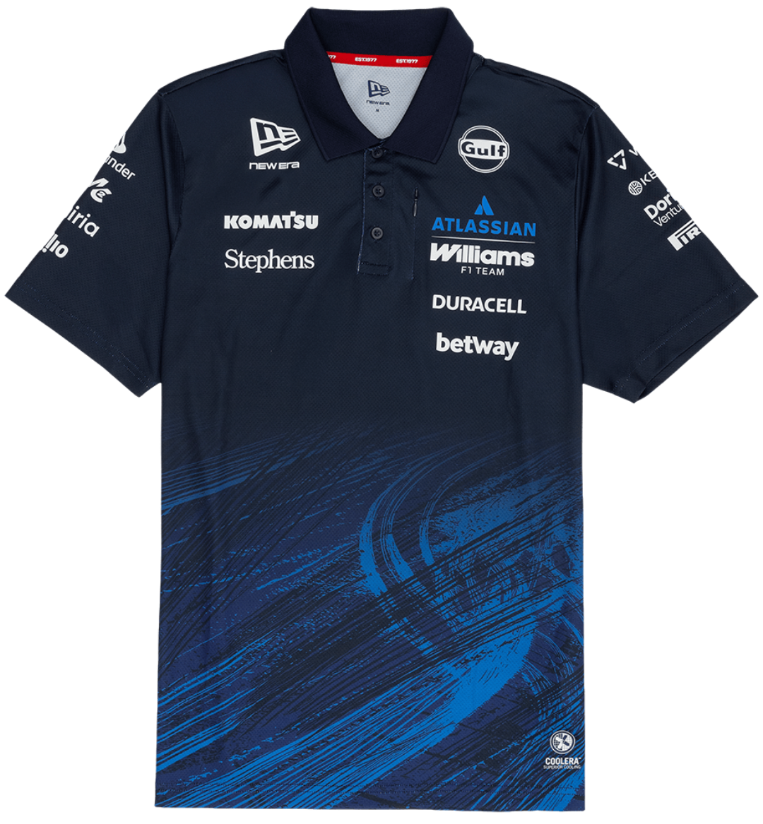 Atlassian Williams F1 Team Team Line Tech Polo