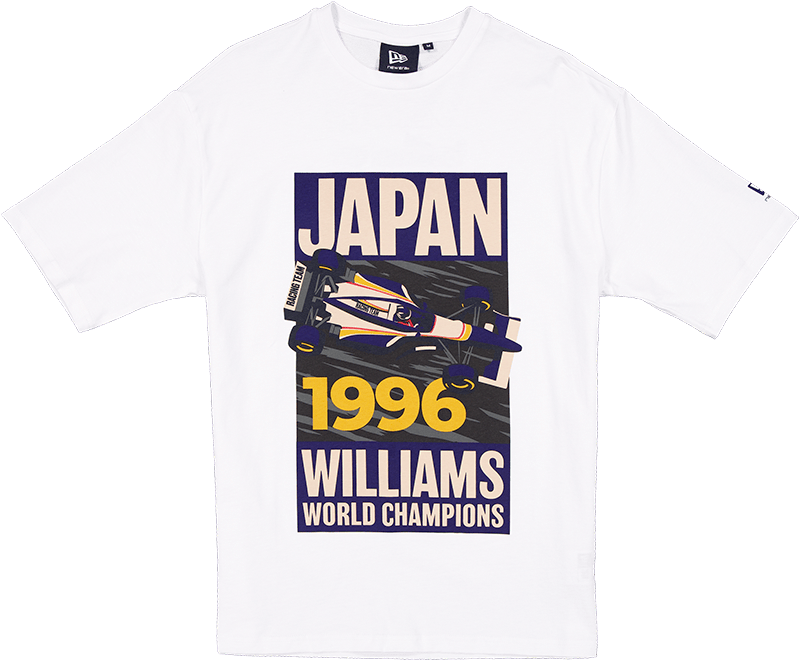2026 Japan Race Special Graphic Atlassian Williams F1 Team Oversized T-Shirt