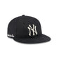 Aimé Leon Dore New York Yankees Black Linen Retro Crown 9FIFTY Adjustable Hat