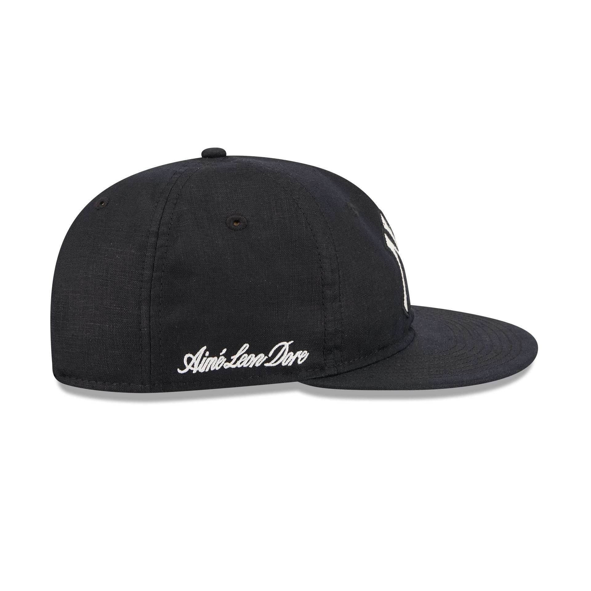 Aimé Leon Dore New York Yankees Black Linen Retro Crown 9FIFTY