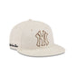 Aimé Leon Dore New York Yankees Stone Linen Retro Crown 9FIFTY Adjustable Hat