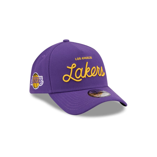 Malbon Golf x Los Angeles Lakers 9FORTY A-Frame Snapback Hat - New Era Cap