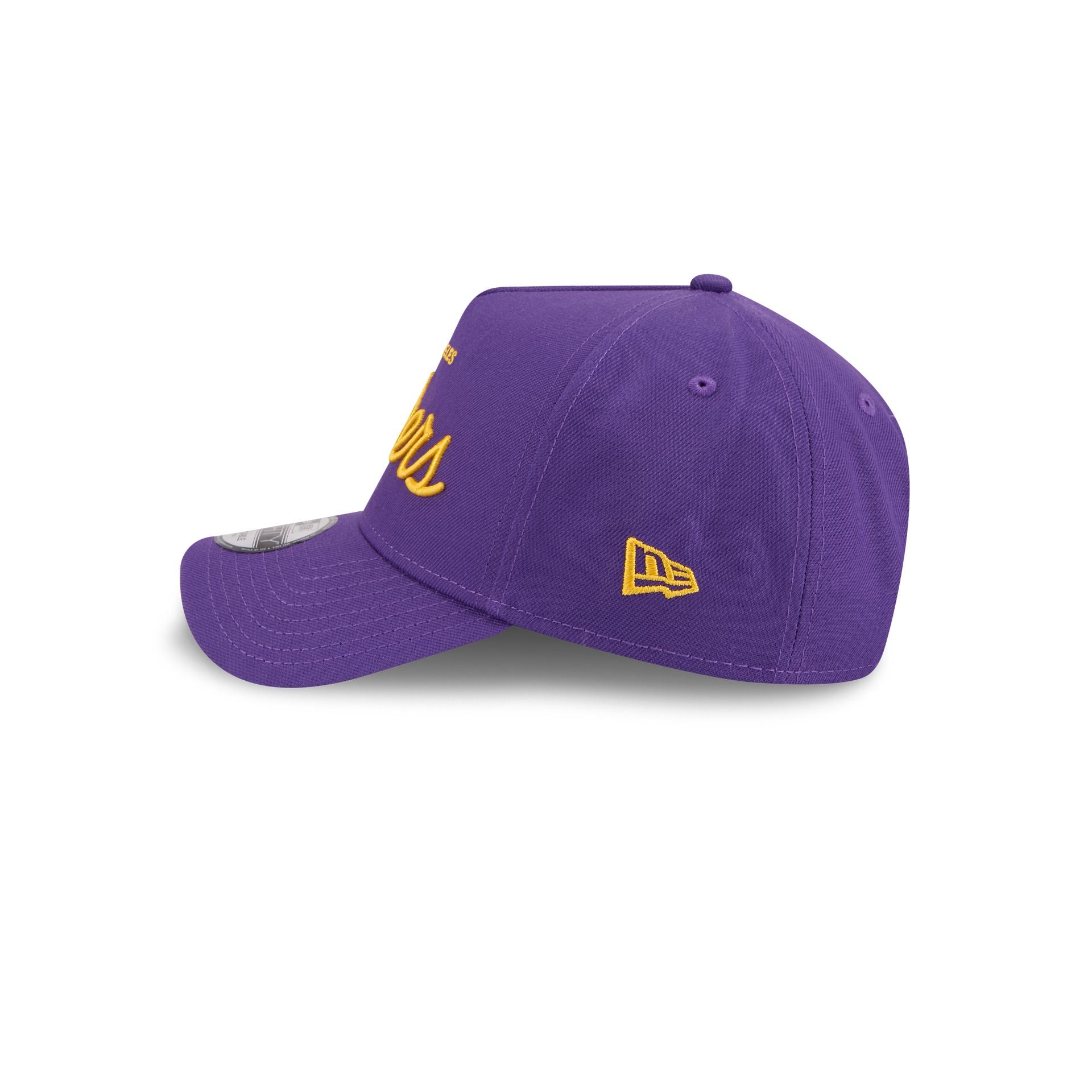 Malbon Golf x Los Angeles Lakers 9FORTY A-Frame Snapback Hat
