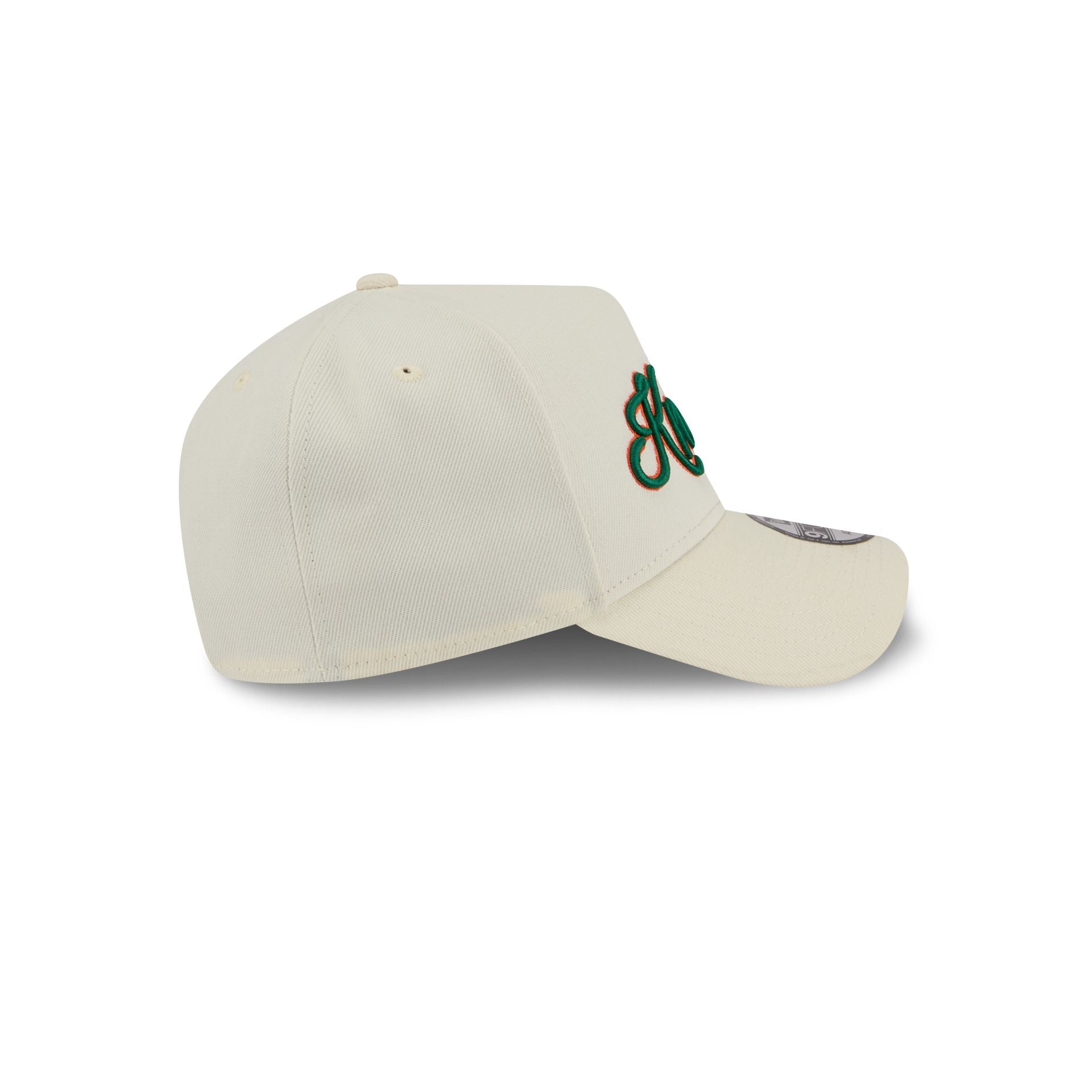 Malbon x New York Knicks Chrome Script 9FORTY A-Frame Snapback Hat