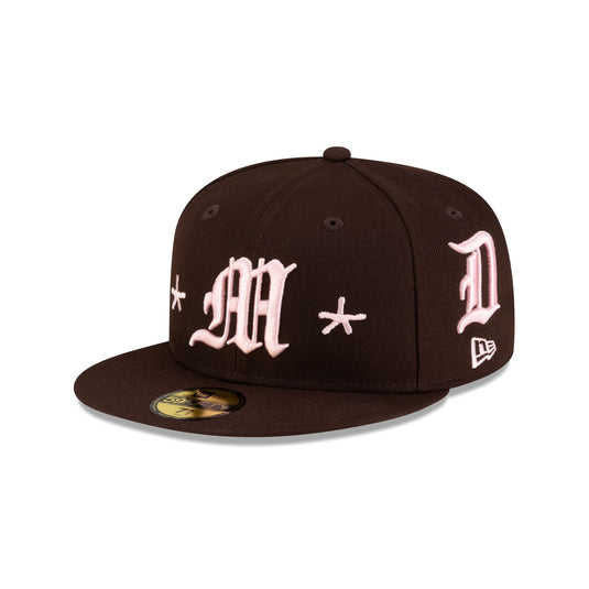 Mora Lo Mismo de Siempre Brown 59FIFTY Fitted Hat