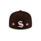 Mora Lo Mismo de Siempre Brown 59FIFTY Fitted Hat