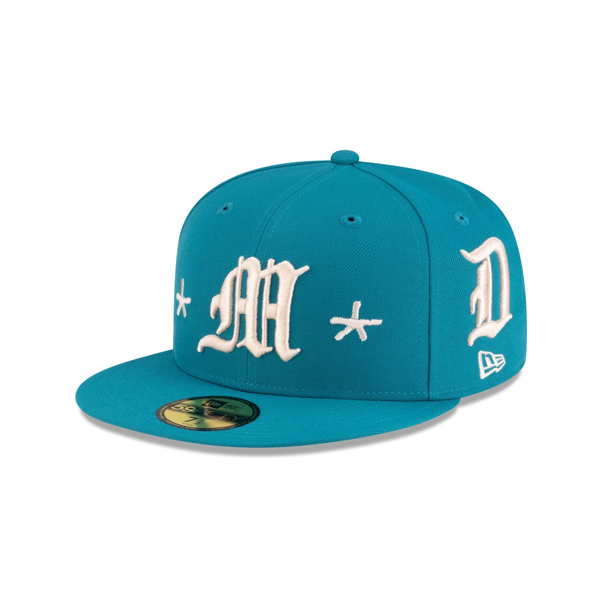 Mora Lo Mismo de Siempre Teal 59FIFTY Fitted Hat