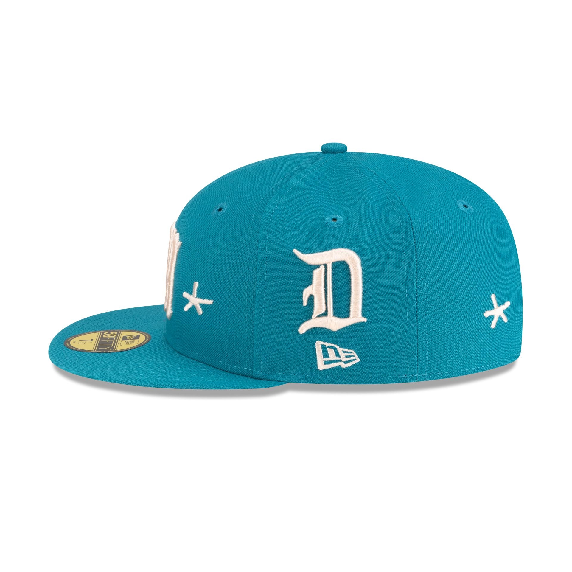 Mora Lo Mismo de Siempre Teal 59FIFTY Fitted Hat