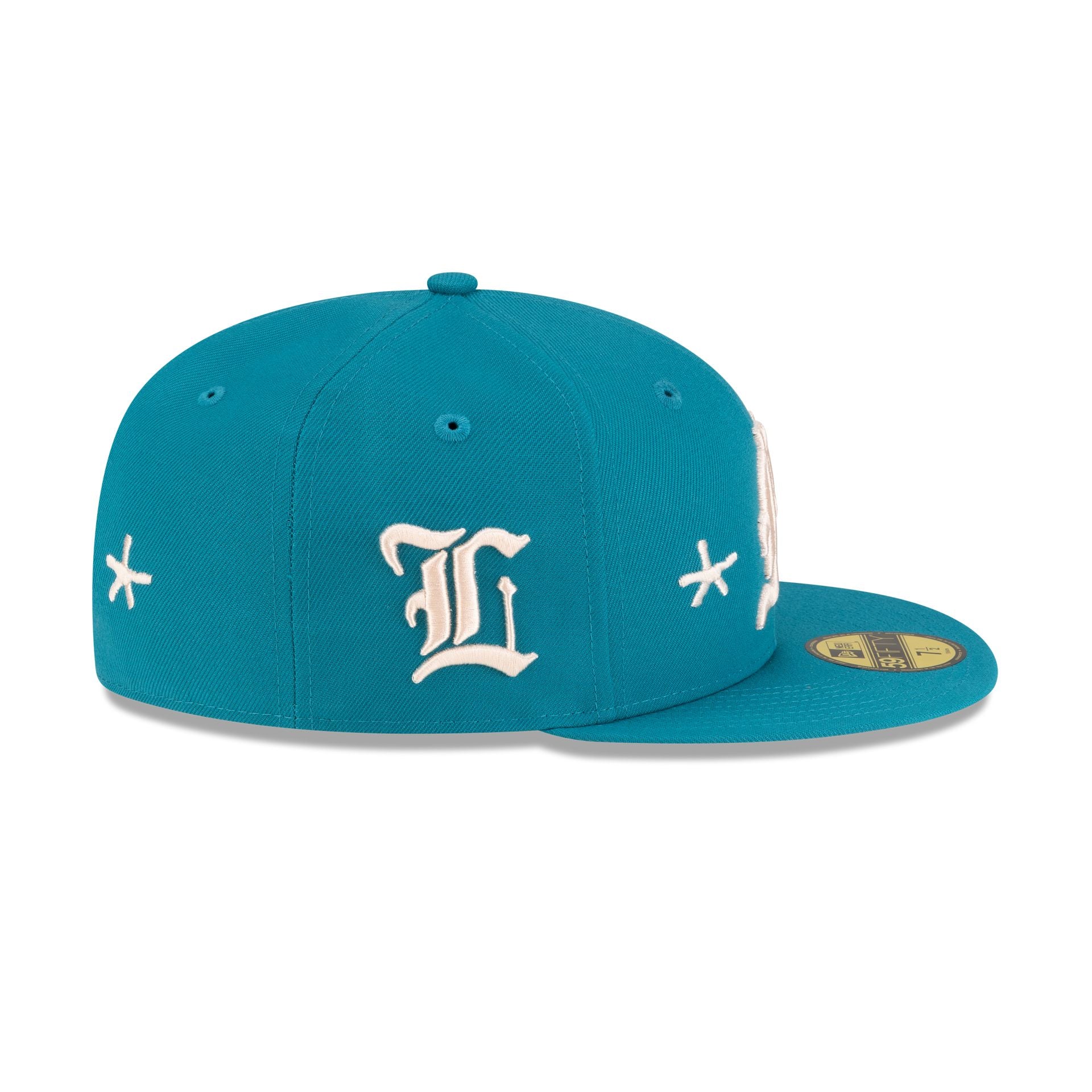 Mora Lo Mismo de Siempre Teal 59FIFTY Fitted Hat