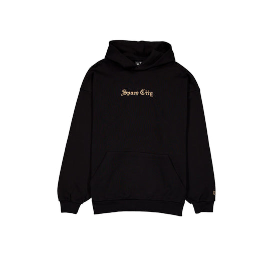 Houston Astros Gothic Lettering Black Hoodie