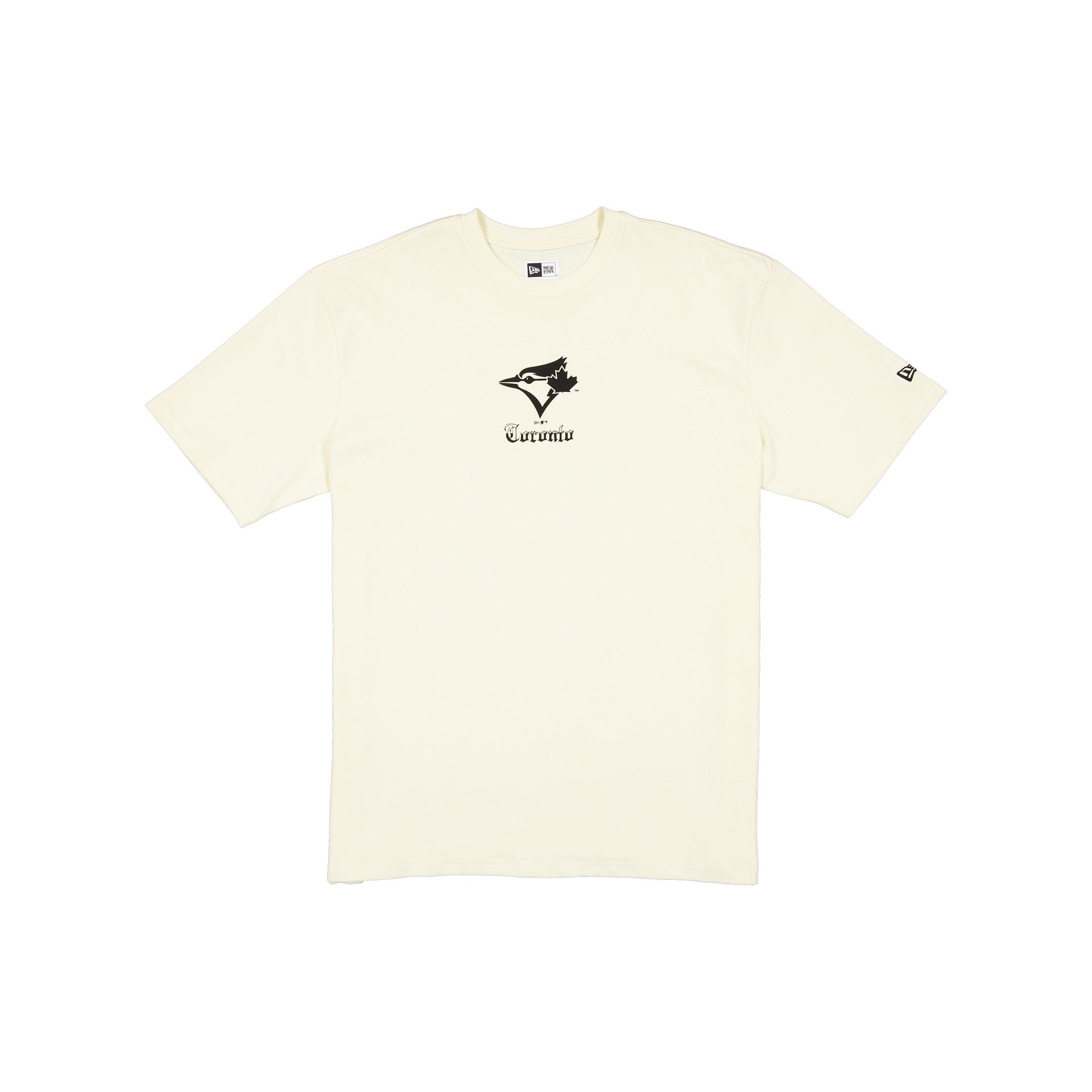 Toronto Blue Jays Gothic Lettering Chrome White T-Shirt