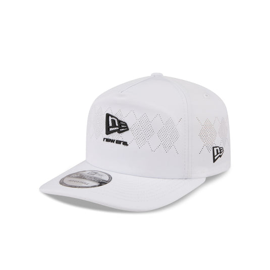 New Era Cap White Argyle 19TWENTY Adjustable Hat - New Era Cap