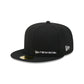 New Era Cap Black Cotton 59FIFTY Fitted Hat