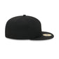 New Era Cap Black Cotton 59FIFTY Fitted Hat