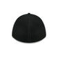 New Era Cap Black Mesh 39THIRTY M-Crown Stretch Fit Hat