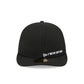 New Era Cap Black Cotton Low Profile 59FIFTY Fitted Hat