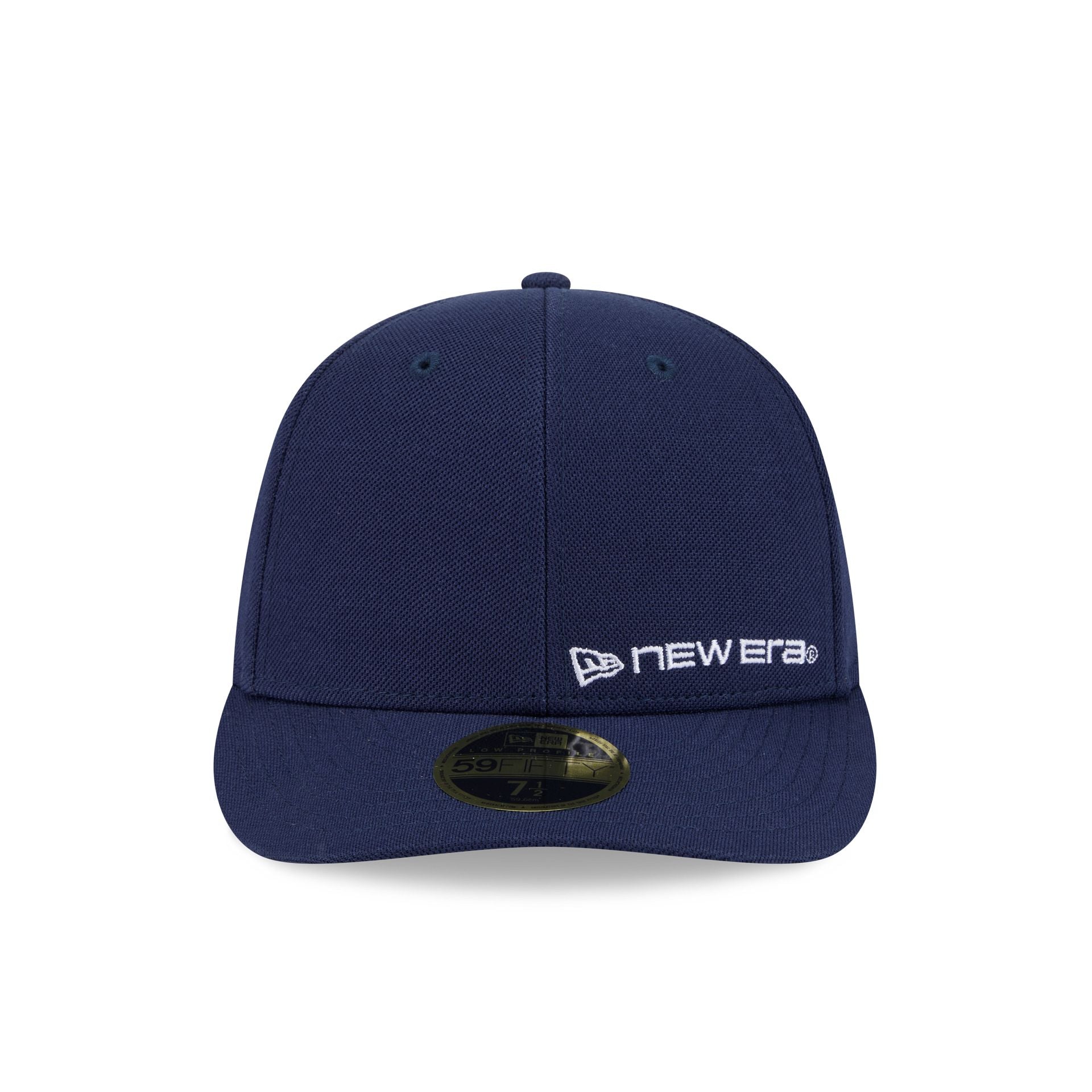 New Era Cap Navy Cotton Low Profile 59FIFTY Fitted Hat