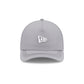 New Era Cap Gray Stitch Visor 9FORTY M-Crown A-Frame Snapback Hat