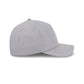 New Era Cap Gray Stitch Visor 9FORTY M-Crown A-Frame Snapback Hat