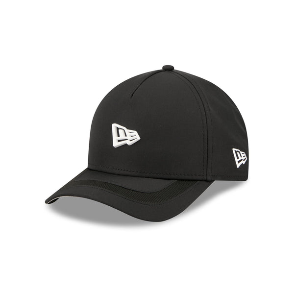 New Era Cap Black Stitch Visor 9FORTY M-Crown A-Frame Snapback Hat