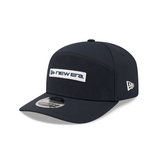 New Era Cap Navy Argyle Split Panel 9SEVENTY Stretch-Snap Hat - New Era Cap
