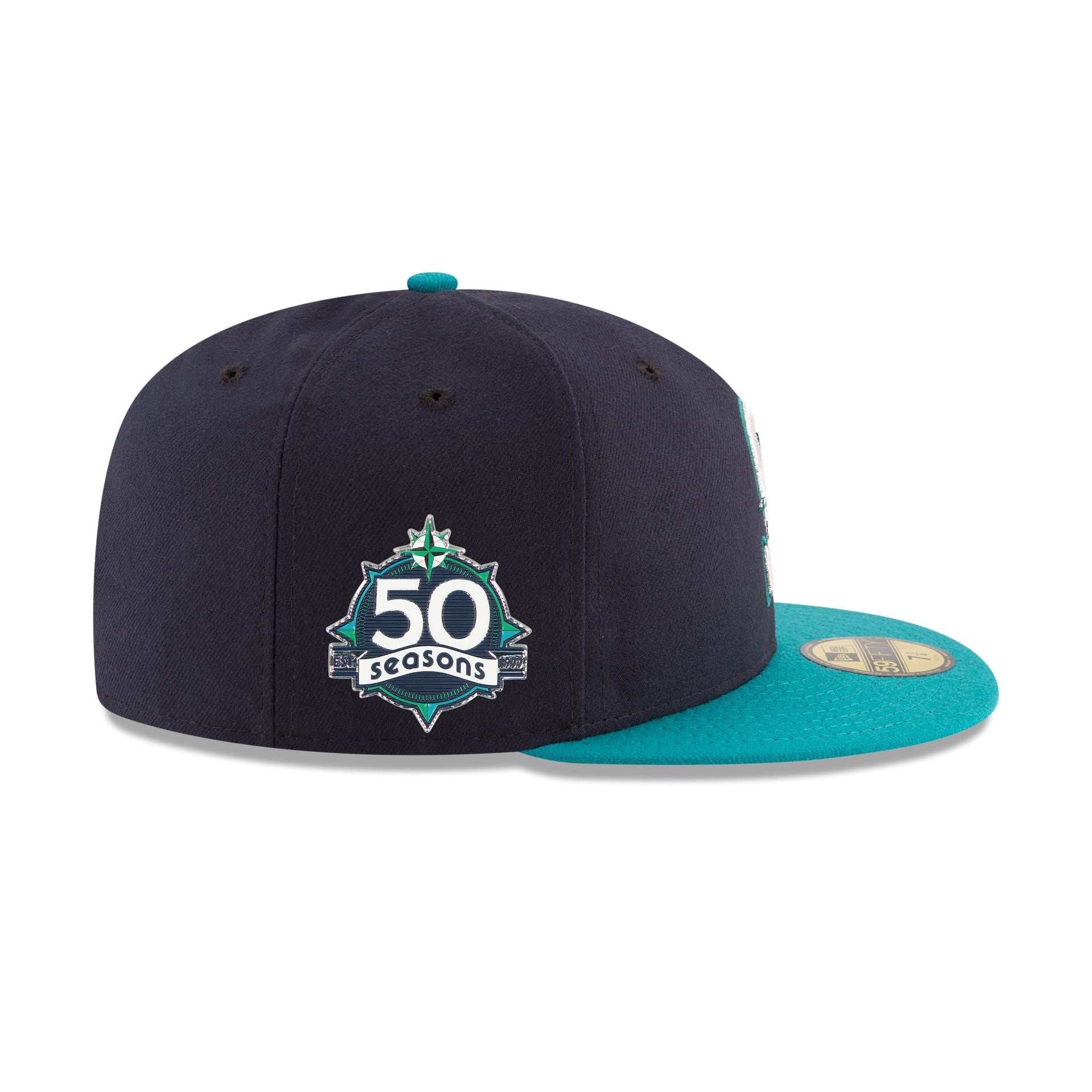 Seattle Mariners 50th Anniversary 59FIFTY Fitted Hat – New Era Cap