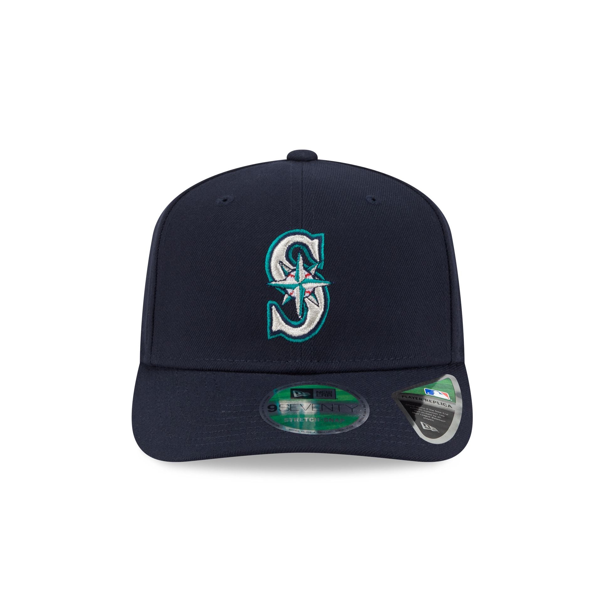 Seattle Mariners 50th Anniversary 9SEVENTY Stretch-Snap Hat – New