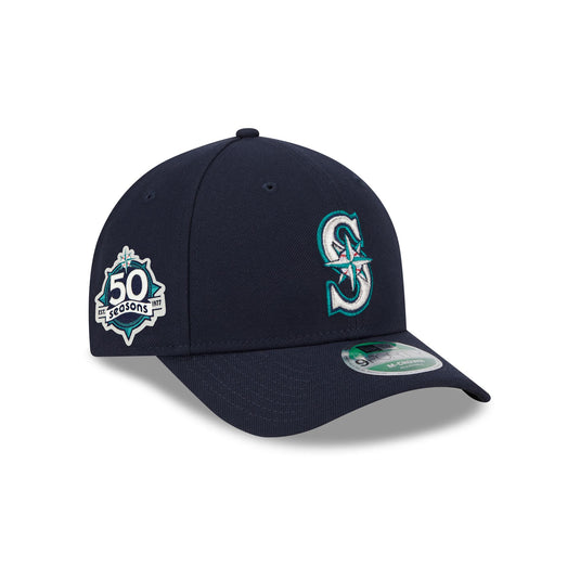 Seattle Mariners 50th Anniversary 9FORTY M-Crown Snapback Hat - New Era Cap