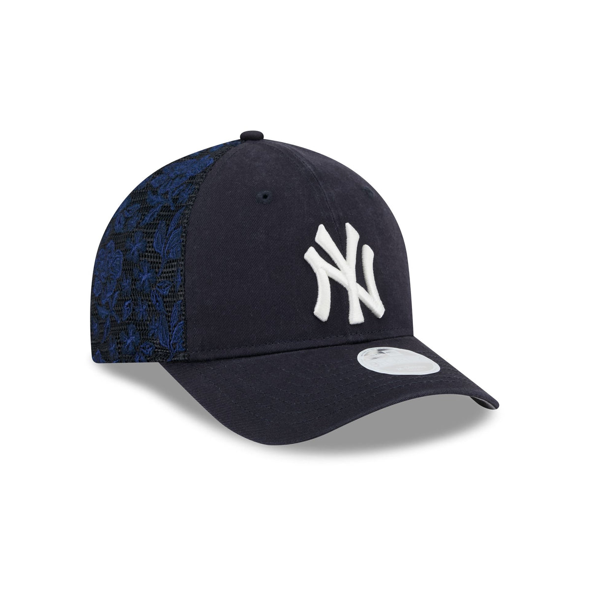 New York Yankees Floral Mesh Women's 9FORTY M-Crown Trucker Hat