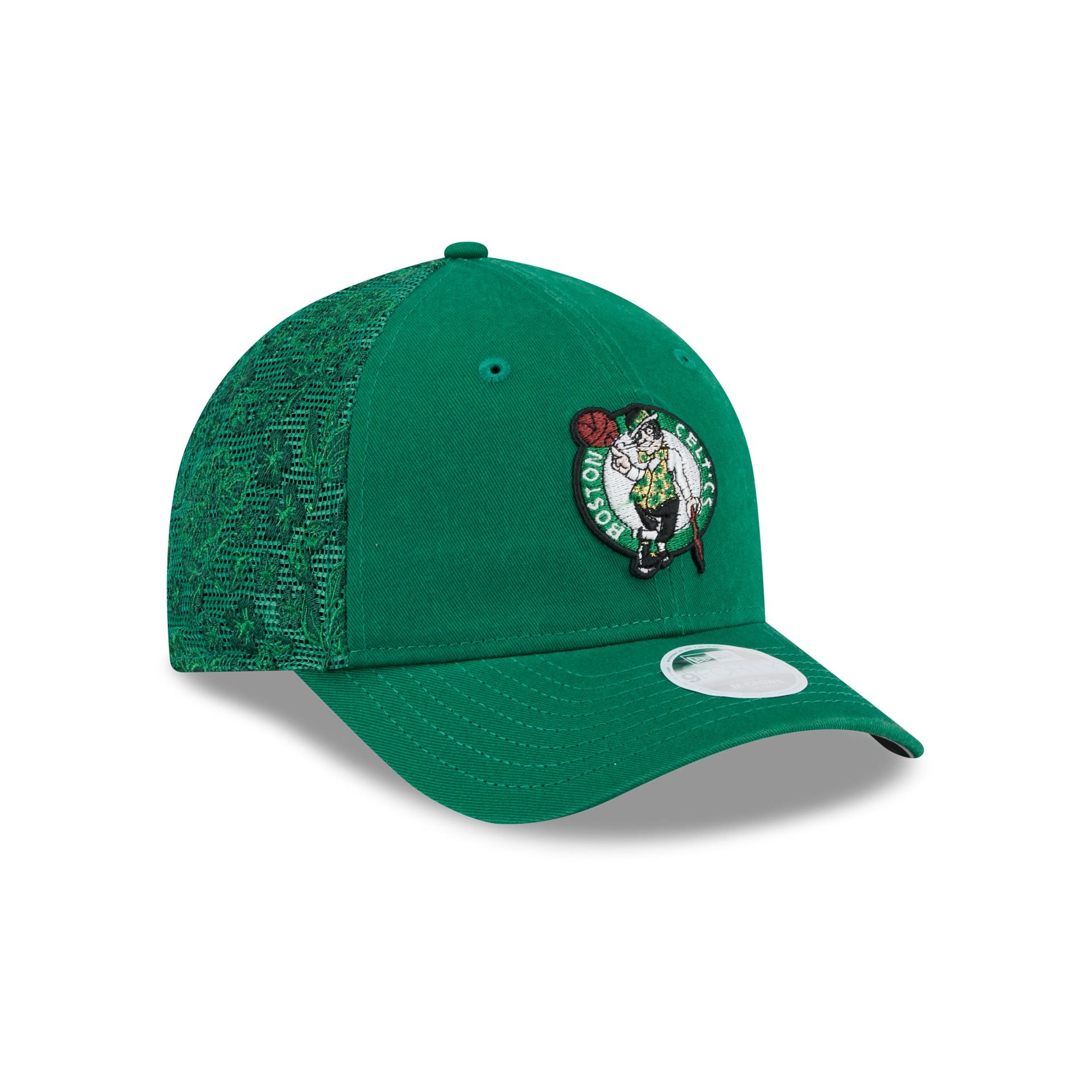 Boston Celtics Floral Mesh Women's 9FORTY M-Crown Trucker Hat