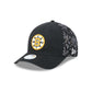 Boston Bruins Floral Mesh Women's 9FORTY M-Crown Trucker Hat