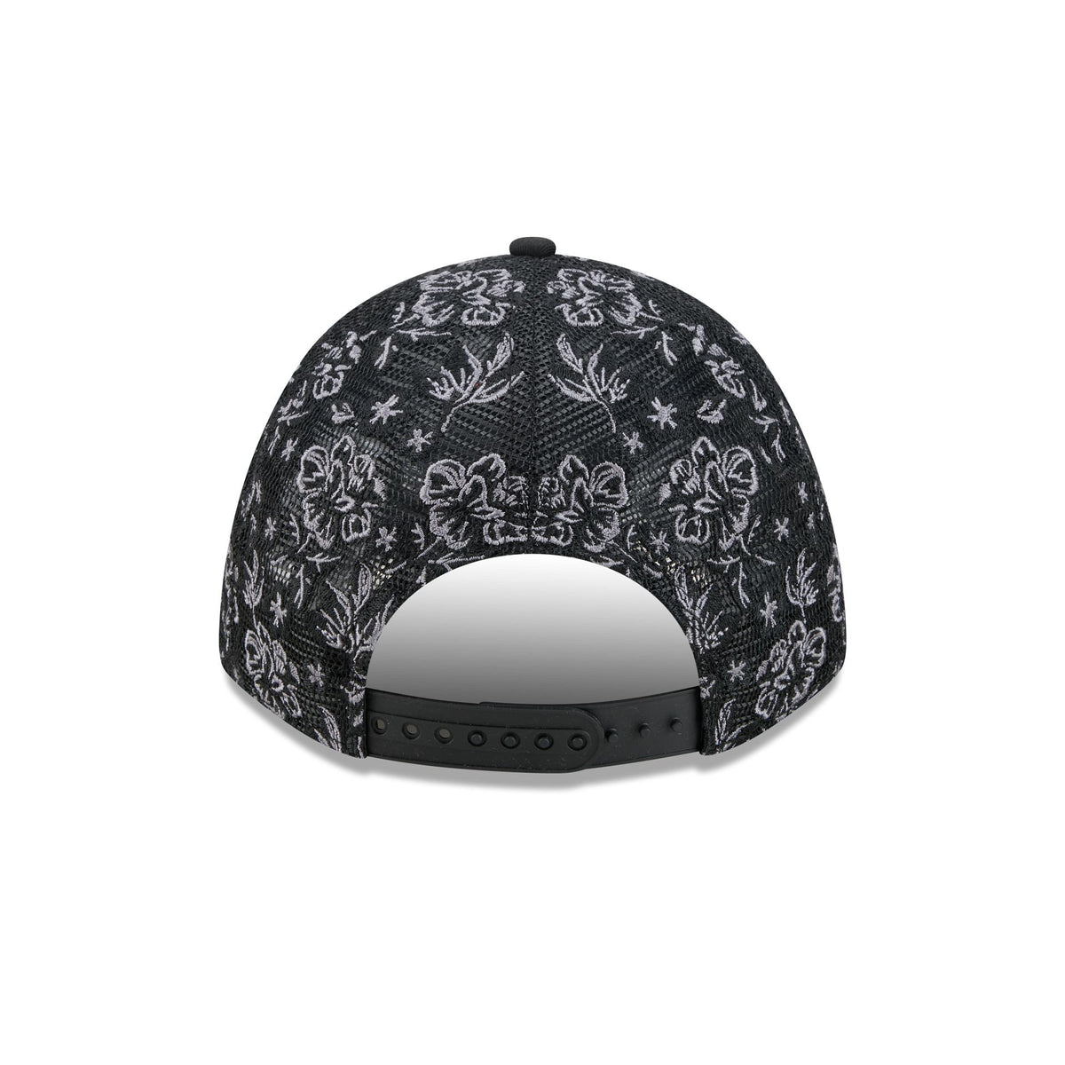 Chicago Blackhawks Floral Mesh Women's 9FORTY M-Crown Trucker Hat