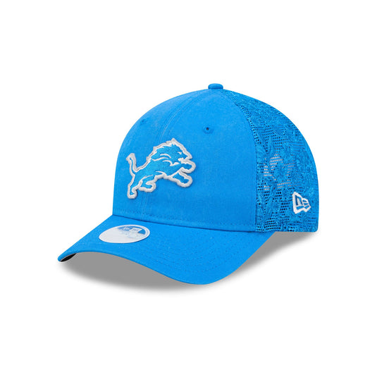 Detroit Lions Floral Mesh Women's 9FORTY M-Crown Trucker Hat
