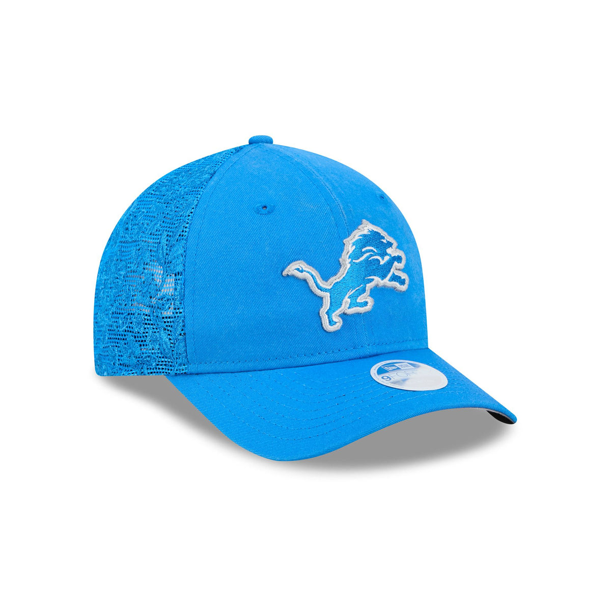 Detroit Lions Floral Mesh Women's 9FORTY M-Crown Trucker Hat