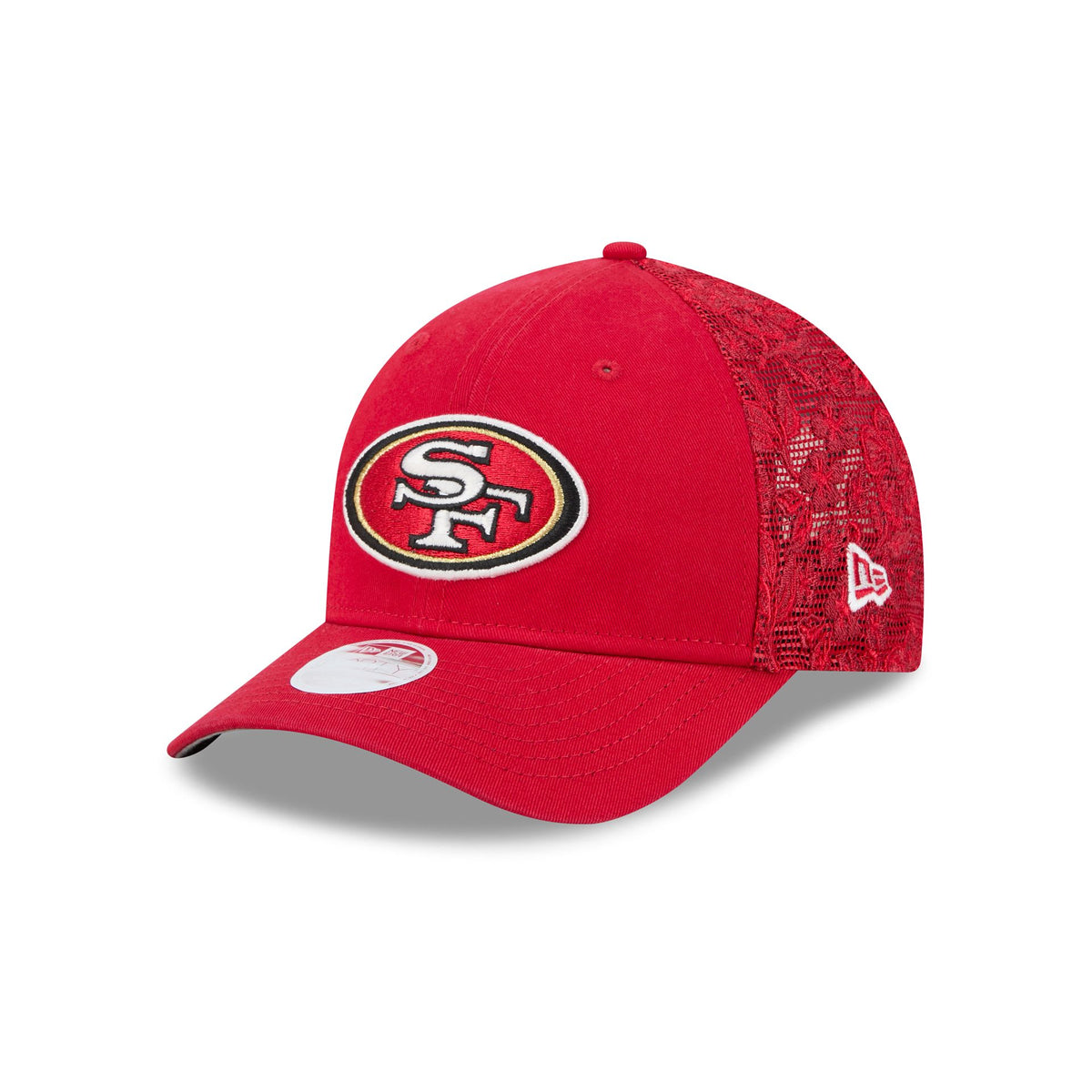 San Francisco 49ers Floral Mesh Women's 9FORTY M-Crown Trucker Hat