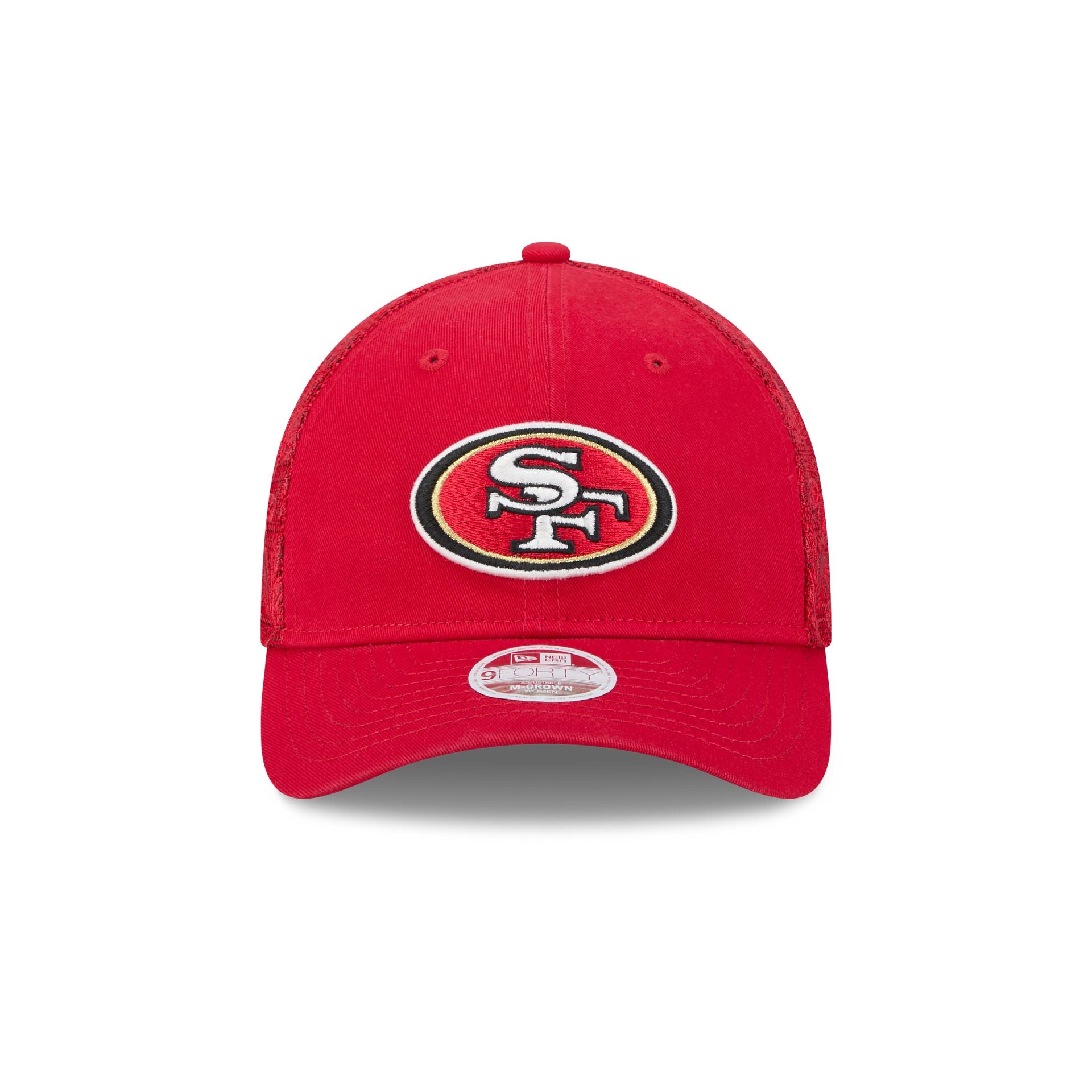 San Francisco 49ers Floral Mesh Women's 9FORTY M-Crown Trucker Hat