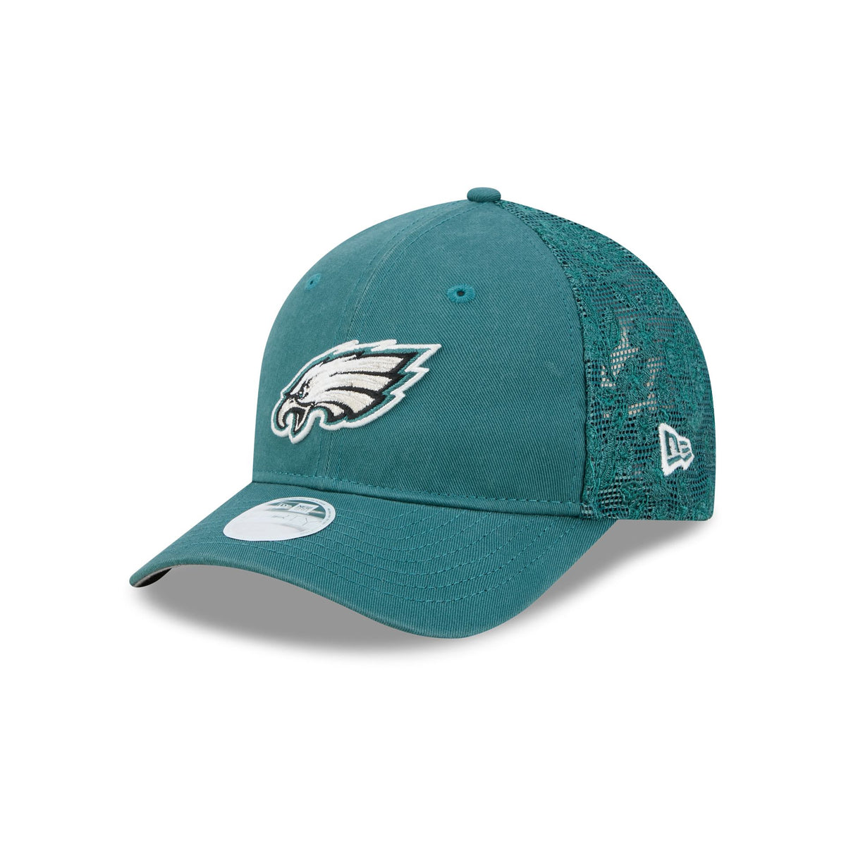 Philadelphia Eagles Floral Mesh Women's 9FORTY M-Crown Trucker Hat