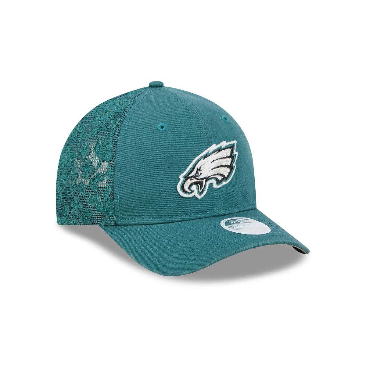 Philadelphia Eagles Floral Mesh Women's 9FORTY M-Crown Trucker Hat