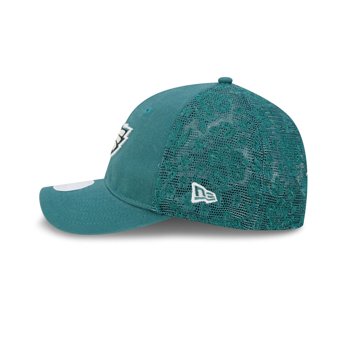 Philadelphia Eagles Floral Mesh Women's 9FORTY M-Crown Trucker Hat