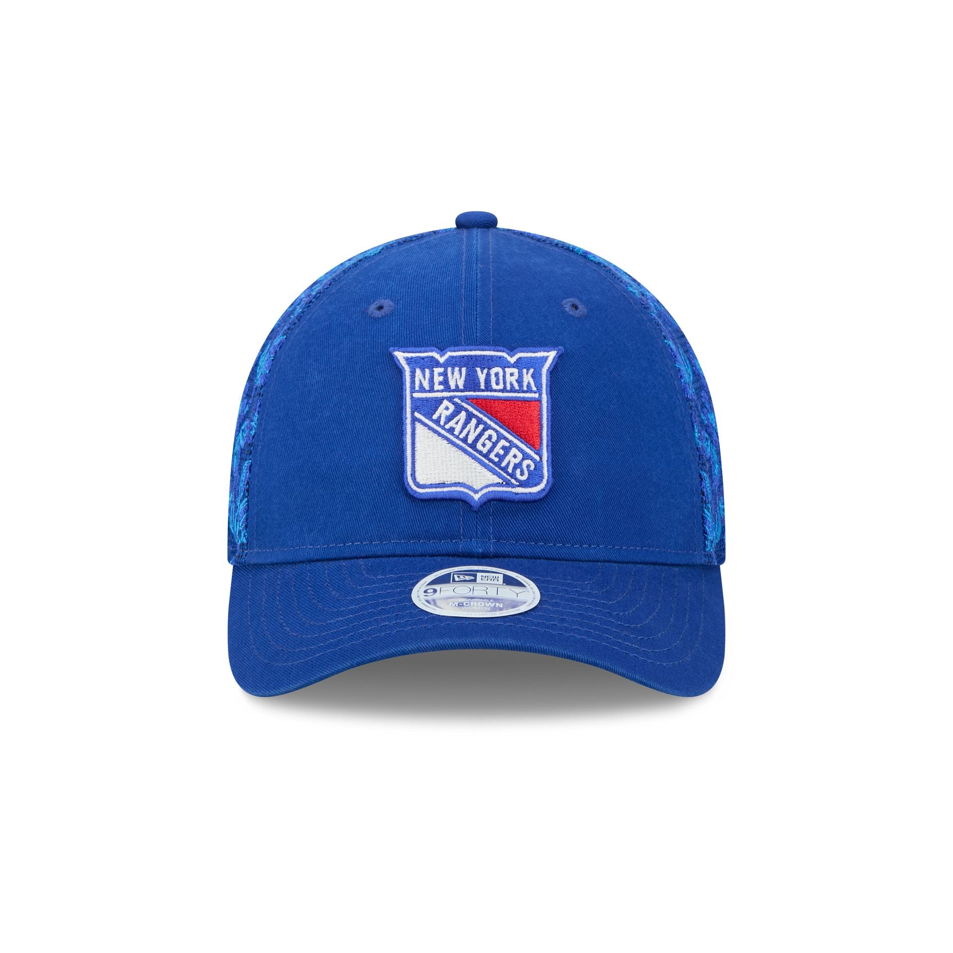New York Rangers Floral Mesh Women's 9FORTY M-Crown Trucker Hat