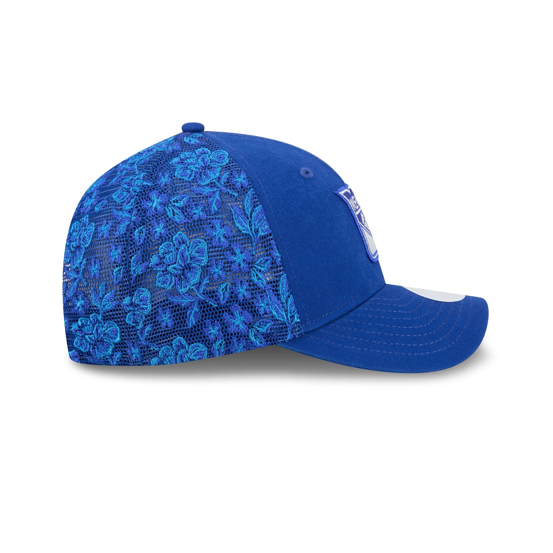 New York Rangers Floral Mesh Women's 9FORTY M-Crown Trucker Hat